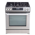 30 Inch Gas Range Front View