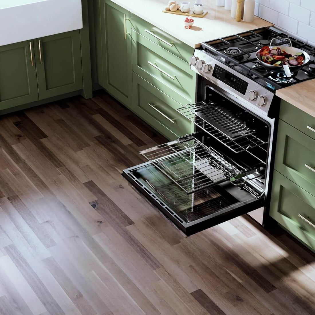 30 Inch Gas Range Front View