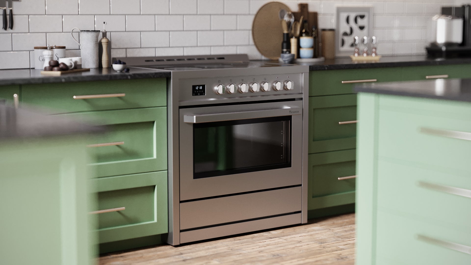36 inch Electric Range Environmental Photo