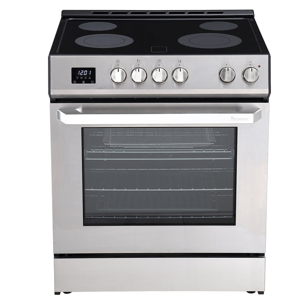 Horno de convección AirFry de 30" con horno eléctrico deslizable de acero inoxidable RRE303TS