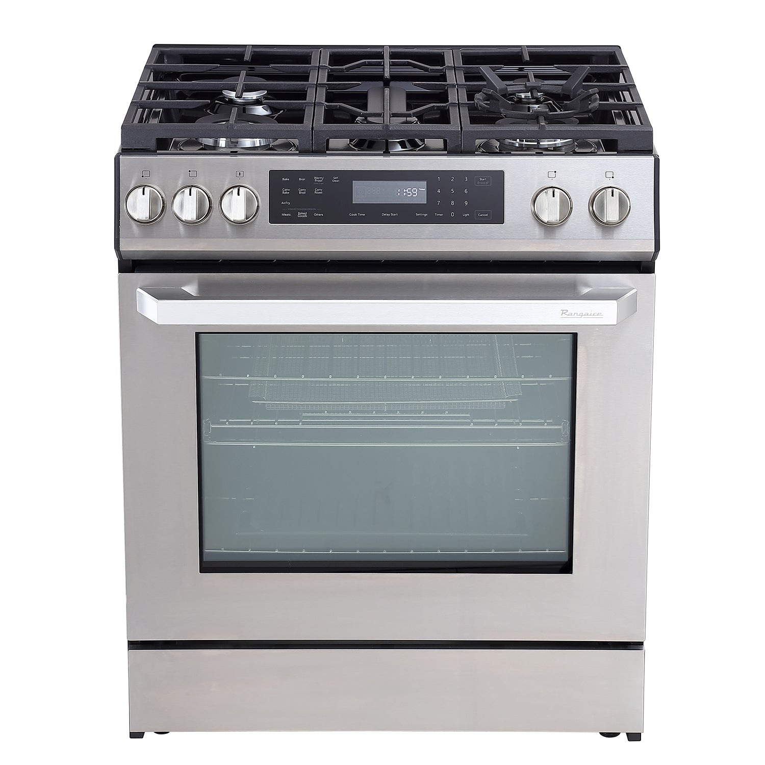 30 Inch Gas Range Front View