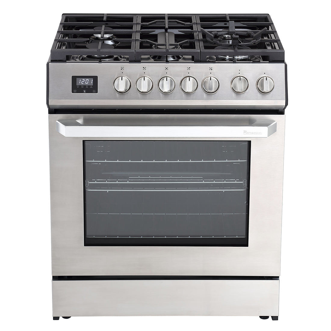 30 Inch Gas Range Front View