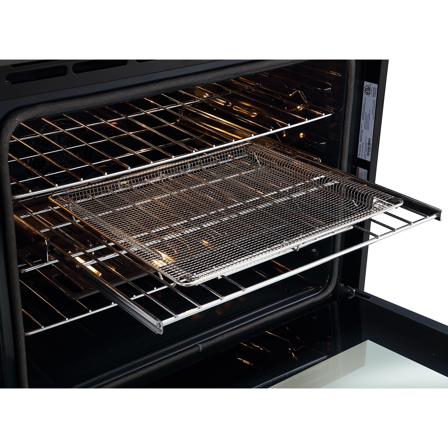 30 Inch Electric Range EasyReach Rack and AirFry Basket 