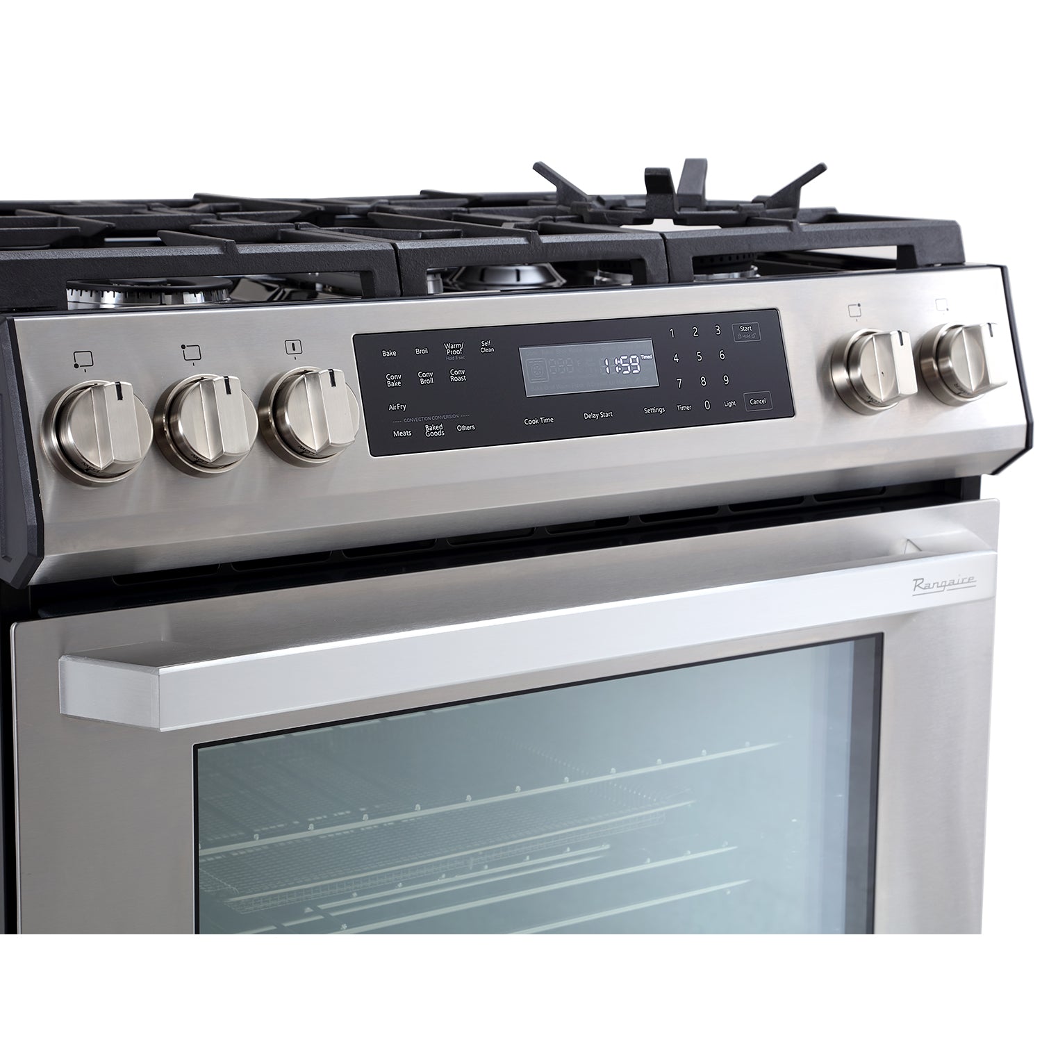 30 Inch Gas Range Control Panel and Knobs 