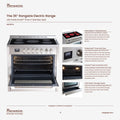 36 Inch Electric Range Contents