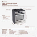 30 Inch Gas Range Dimensions 