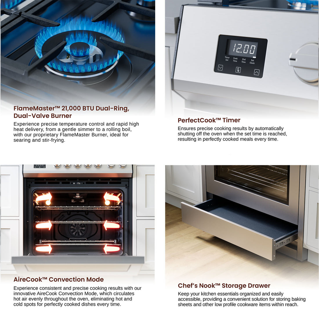 Discover the Perfect 30 Inch Gas Range | Rangaire Appliances